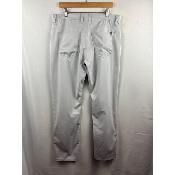 Men’s Travis Mathew’s Size 36 Light Grey Slacks - Picture 3 of 6